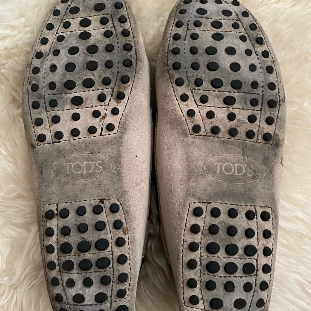 Tod’s Gommino Suede Driving Loafers Size 37
